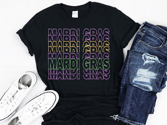 Mardi Gras Themed Tshirt