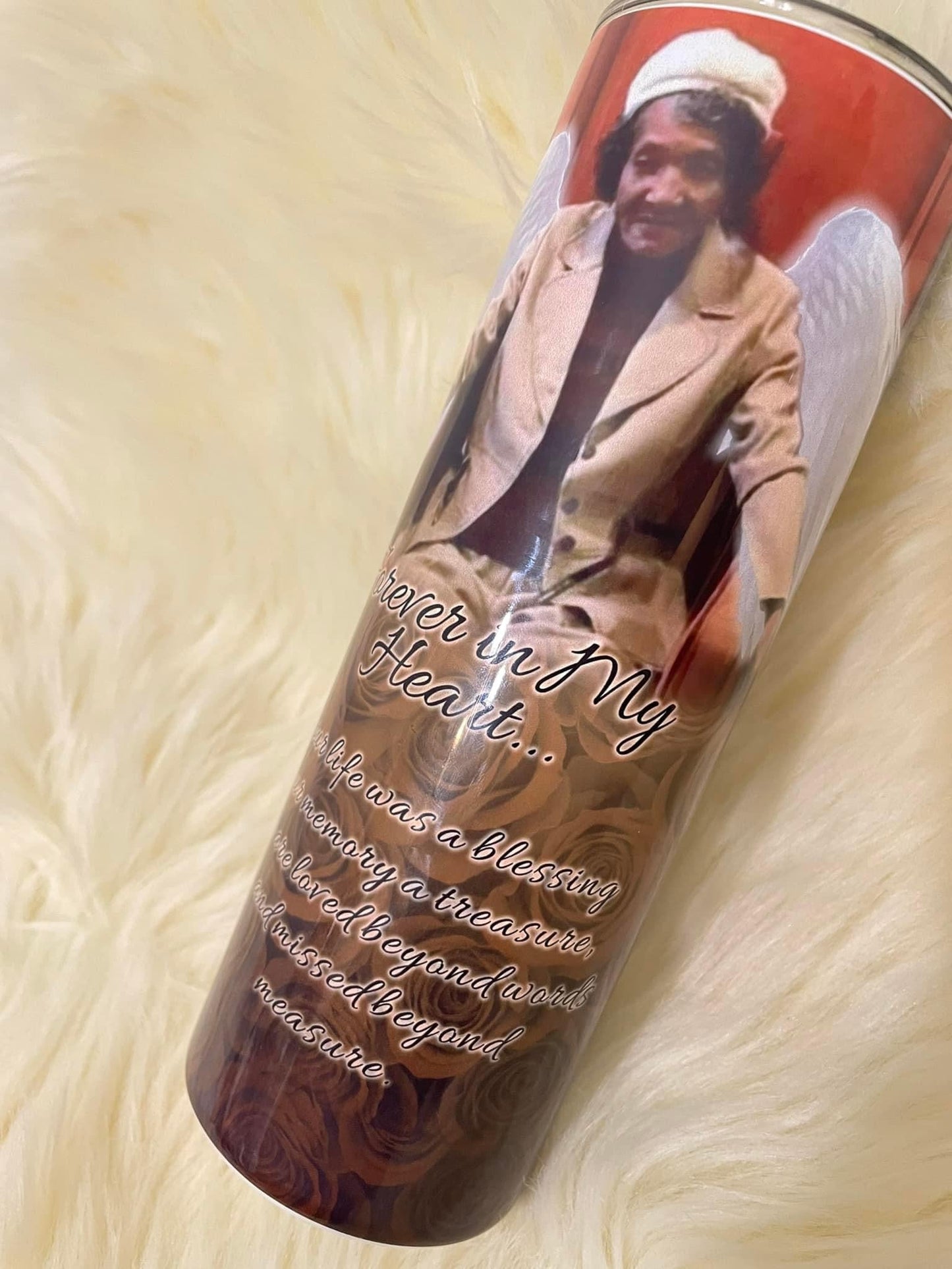 In Memory, Custom Tumbler