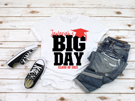 Custom Seniors Big Day Tshirt