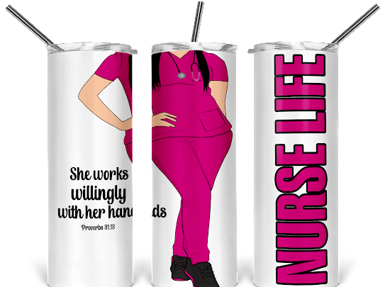 Custom Nurse Tumblers