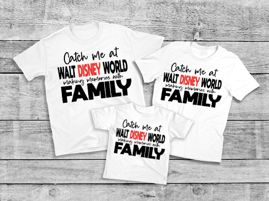 Catch Me At…Family Vacay Tshirts