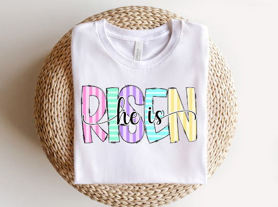 “He Is Risen” Easter Tshirts