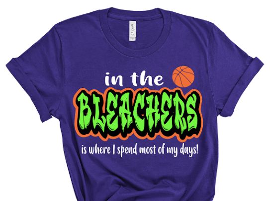 “Spend Most Days On The Bleachers” Tshirts