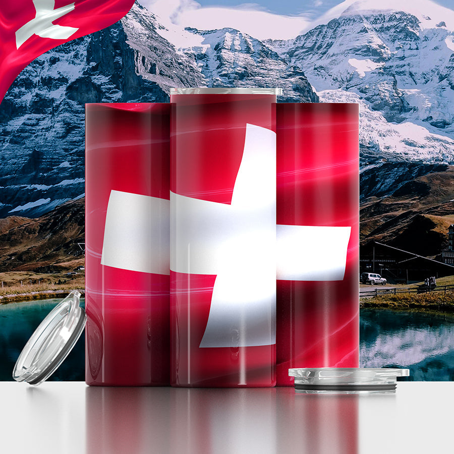 Switzerland Flag Tumbler