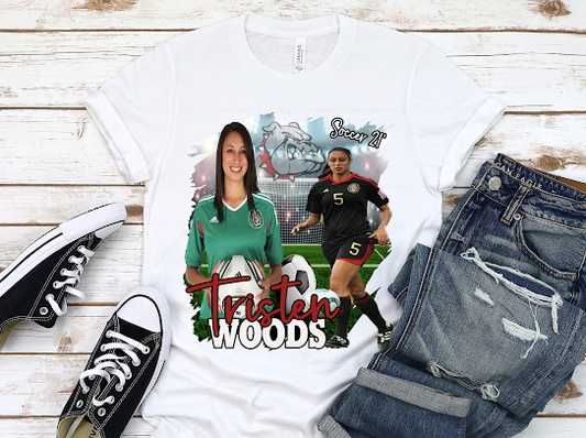 Custom soccer Tshirt