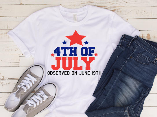 4Th Of July Observed Tshirt