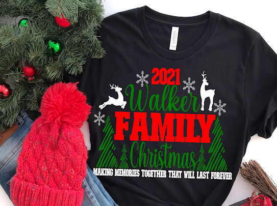 Custom Family Christmas Tshirt