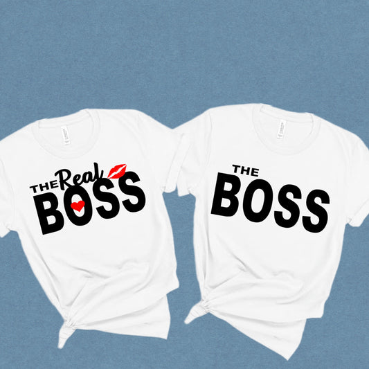 The Real Boss Tshirts