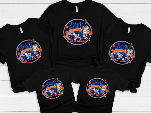 Space Jam Family Tshirts