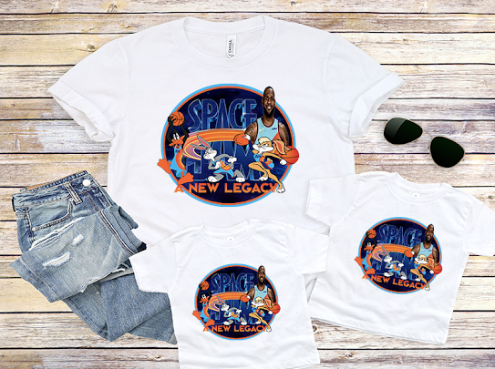 Space Jam Family Tshirts