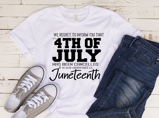 4Th Of July Is Juneteenth Tshirt