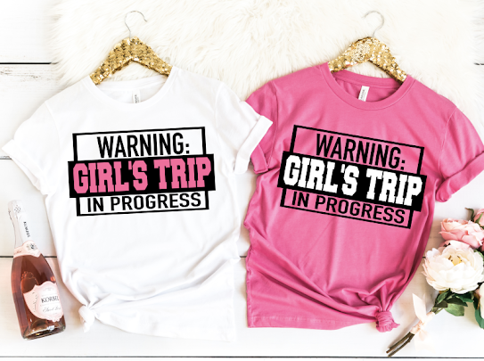 Girl’s Trip In Progress Tshirts