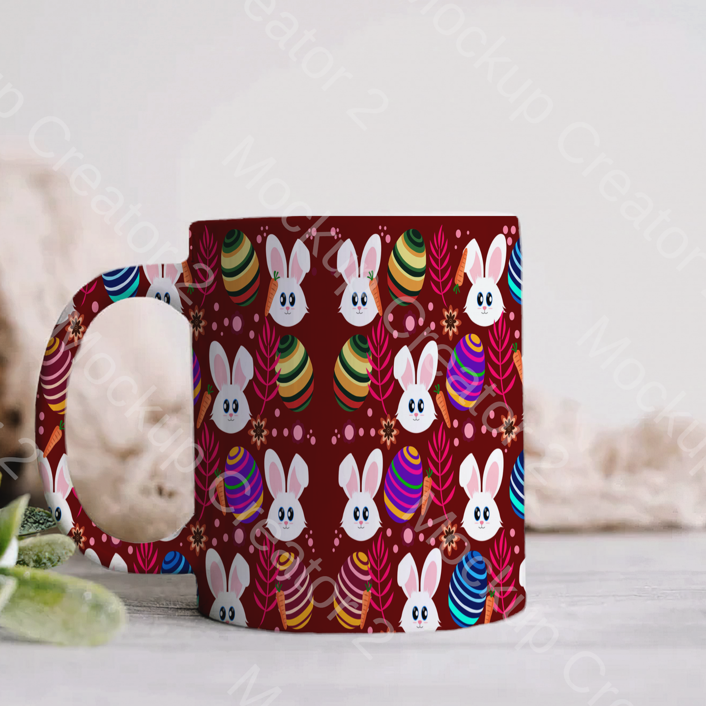 Bunny & Egg Easter Mug’s