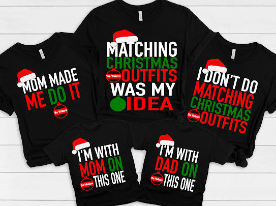 Matching Christmas Family Tshirts