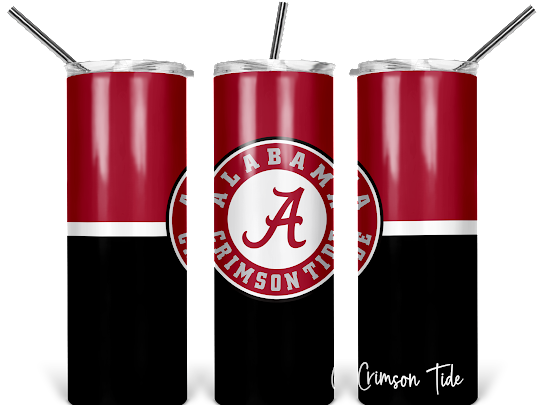 Alabama University Styled Tumbler