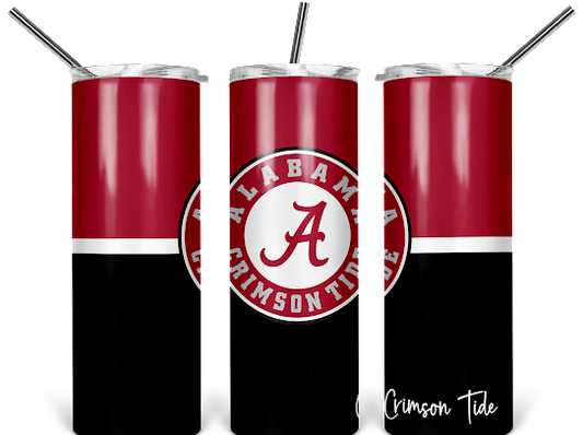 Alabama University Styled Tumbler