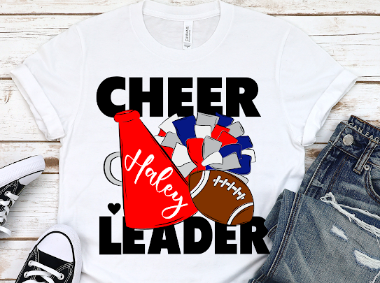 Custom Cheer Leader Tshirt