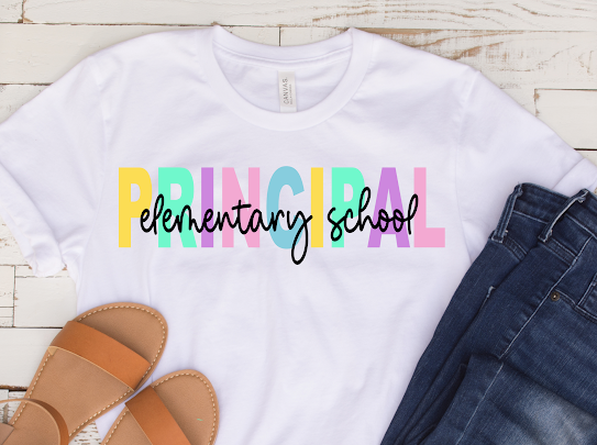 Principal School Tshirts