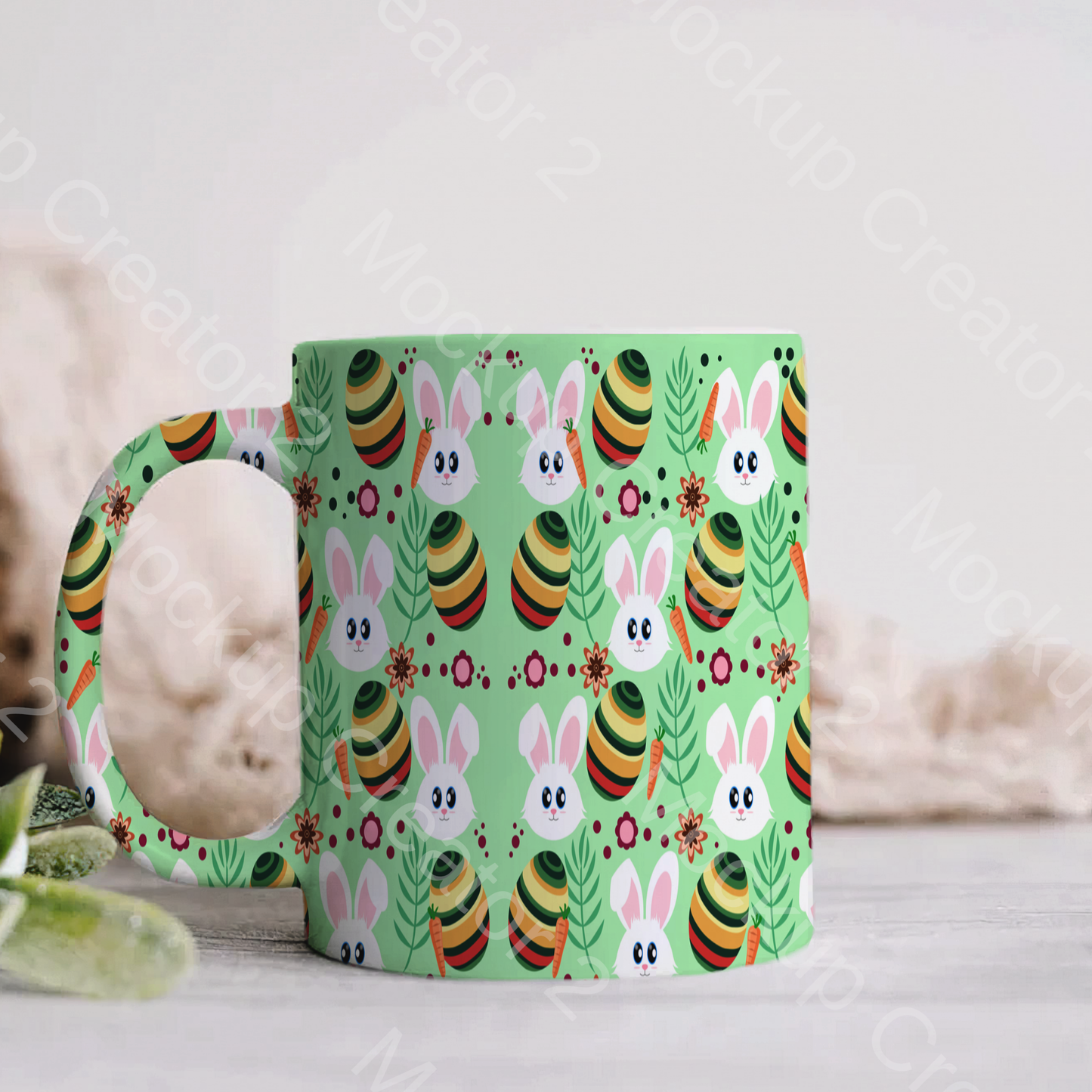 Bunny & Egg Easter Mug’s