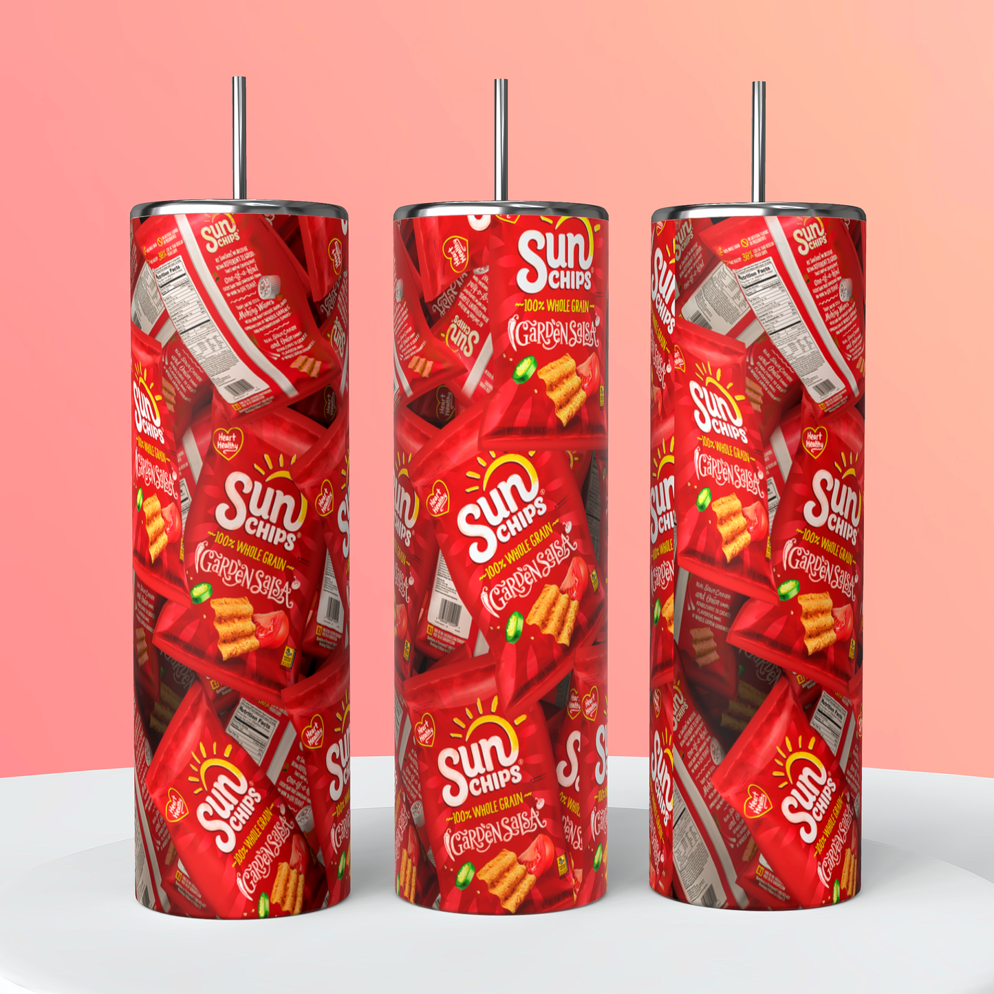 Sun Chips Themed Tumblers