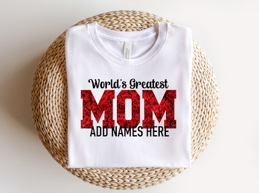 Custom World’s Greatest Name Tshirt