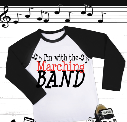 Marching Band Long Sleeve Tshirt