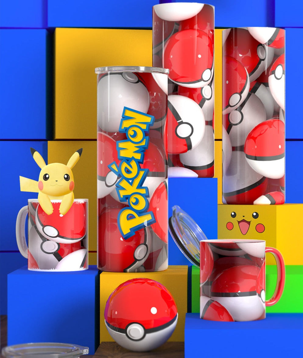 Poke Ball Tumbler & Mug Set