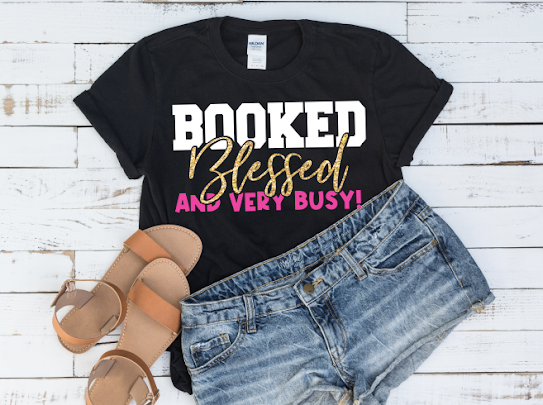 Blessed & Booked Tshirt