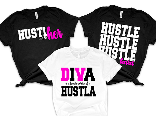 Hustling Diva Tshirts