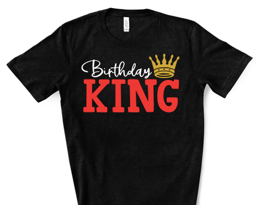 Men’s Birthday King Tee