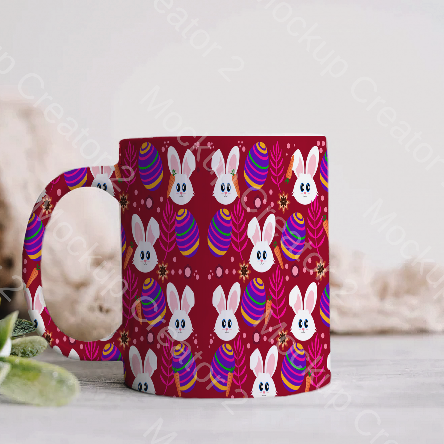 Bunny & Egg Easter Mug’s