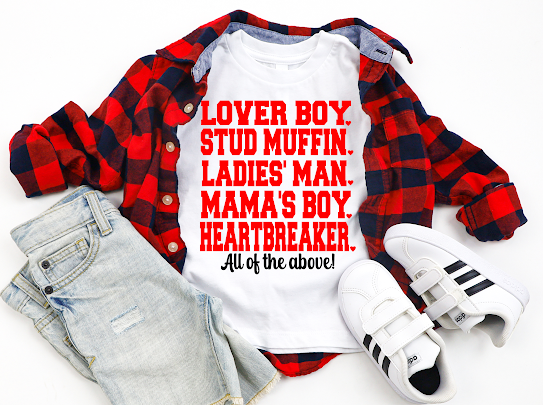 Lover Boy Kids Tshirts