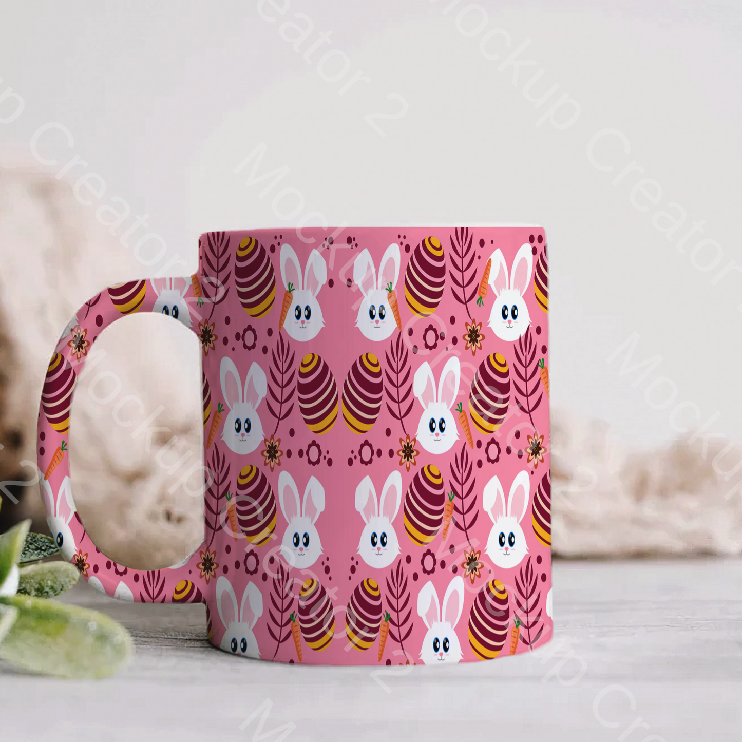 Bunny & Egg Easter Mug’s