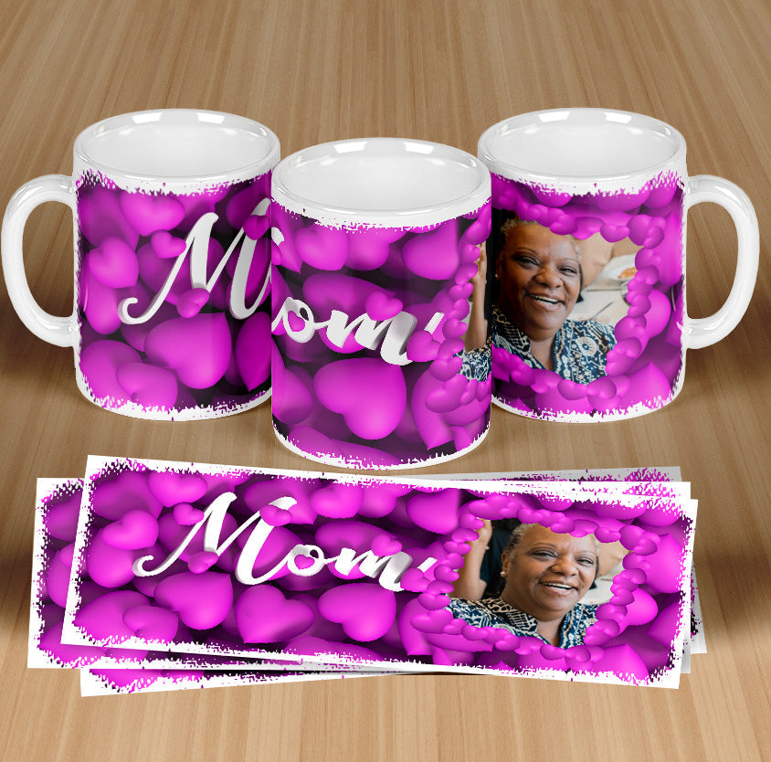 Mom’s Heart Filled Mother's Day Mugs