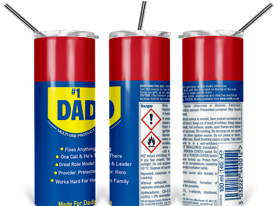 #1 Dad 20oz Tumbler