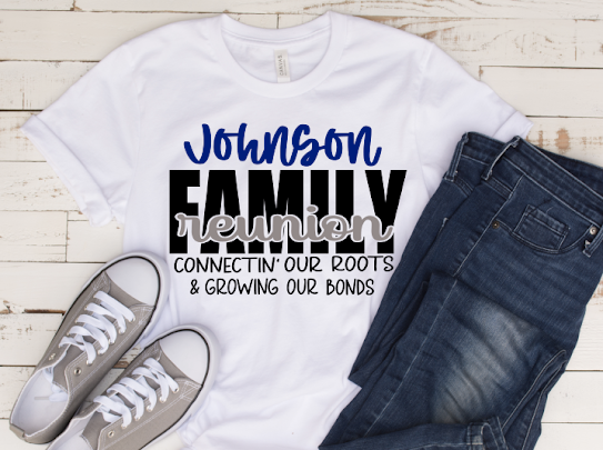 Custom Family Reunion Tshirt