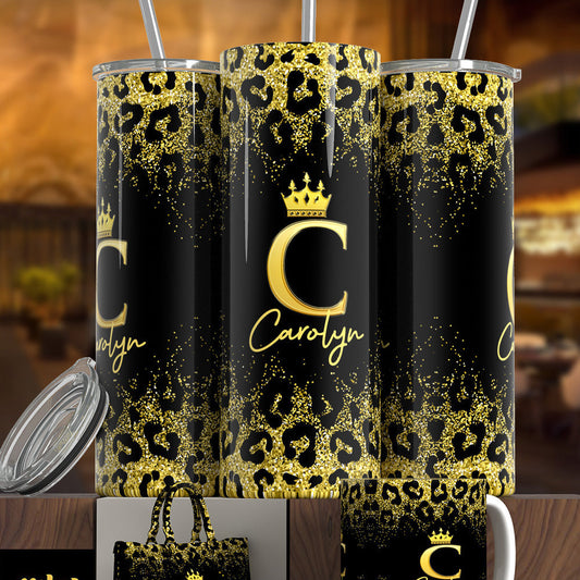 Custom Leopard Tumbler