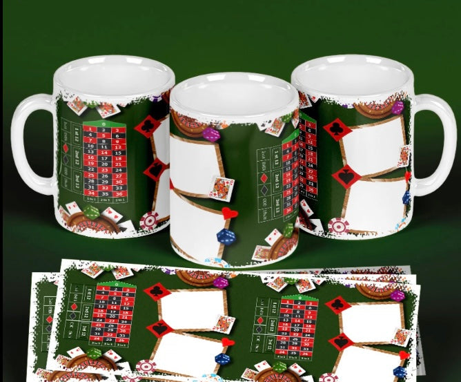 Roulette Game Tumbler & Mug Set