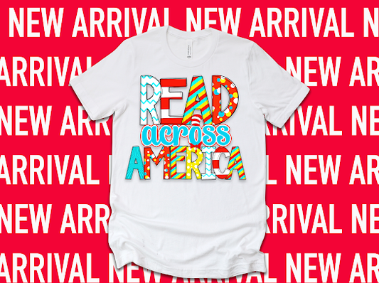 Read Across America Teacher Tshirt