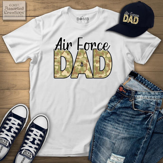 Air Force Dad Tshirt & Hat Set