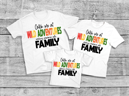 Catch Me At…Family Vacay Tshirts