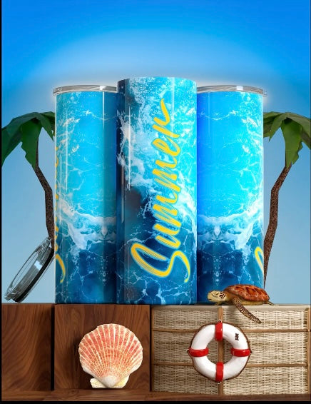 Beach Themed Tumblers