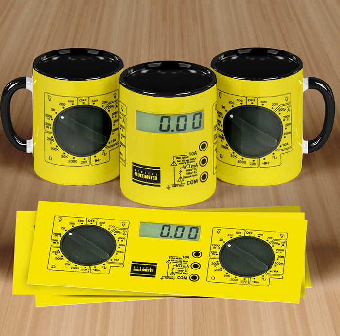 Multimeter Styled Tumbler & Mugs