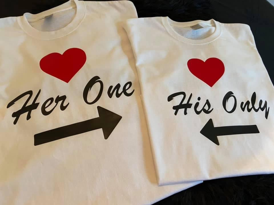 His & Her Only Tshirt