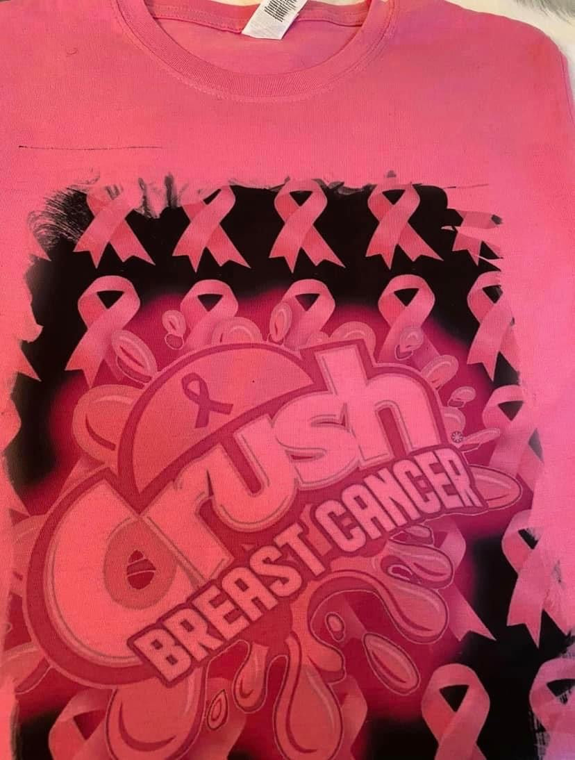 Crush Breast Cancer Tshirt