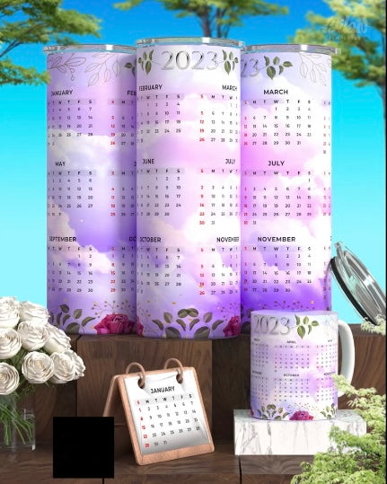 2023 Calendar Tumblers Only