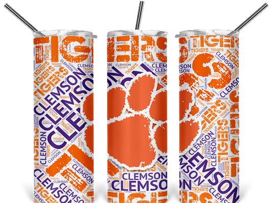 Clemson Tigers University Tumbler