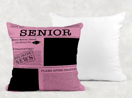 Seniors Custom Decorative Pillow