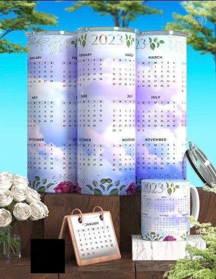 2023 Calendar Tumblers Only