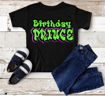 “Birthday Prince”Kids Tshirt